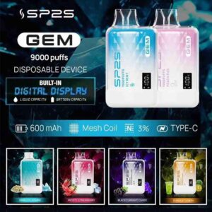 SP2S拋棄式9000口一次性電子煙 | 超高CP值 | 16種口味選擇 | 12mL大容量 | 正品現貨