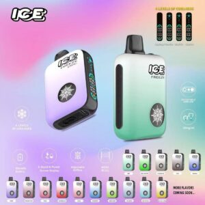 ICE Freeze 10000口一次性拋棄式電子煙 | 涼度自由調節 | 超大容量 | 新品上市 | 台灣現貨